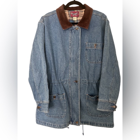 Denim & Co. Denim Barn Jacket - Picture 4 of 5